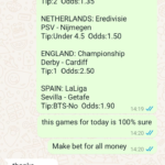 England Soccer Professional Fixed Matches 1X2
