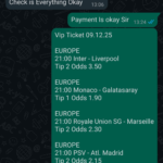 Vip Ticket 09.12.25 chat 01 fixed maches